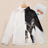 Joycorners Boston Terrier Half Printed 3D Casual Shirt