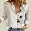 Joycorners Burmilla Cat Half Angel Half Printed 3D Casual Shirt