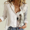 Joycorners Chinese Crested Half Printed 3D Casual Shirt