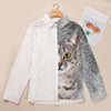 Joycorners Egyptian Mau Cat Half Printed 3D Casual Shirt