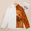 Joycorners Poodle Half Printed 3D Casual Shirt