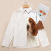 Joycorners Welsh Springer Spaniel Half Printed 3D Casual Shirt