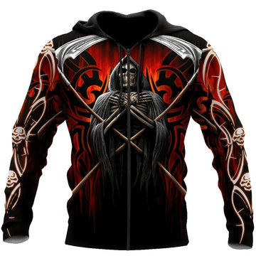 Joycorners Beautiful Skull Tattoo All Over Printed Shirts