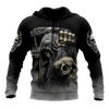Joycorners Reaper Scythe Skull Tattoo All Over Printed Shirts