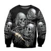 Joycorners Skull Smoke And Drink All Over Printed Shirts