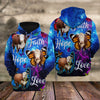 Joycorners Hereford Cattle Hoodie TT3
