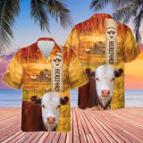 Joycorners Cattle Breed All Printed 3D Hawaiian Shirt