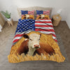 Joycorners Hereford Cattle Quilt Bedding set