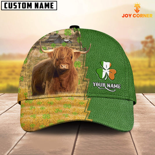 Joycorners Highland Custom Name Patrick Day Cap