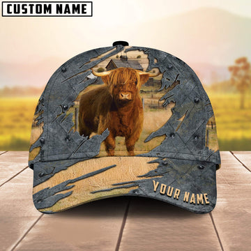 Joycorners Highland Customized Name Cap