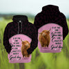 Joycorners Highland Cattle It's Been A Good Day 3D Hoodie