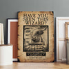 Joycorners Highland The Wizard Portrait Canvas