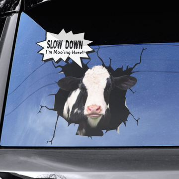 Joycorners Holstein All Over Printed 3D Decal