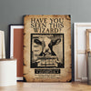 Joycorners Holstein The Wizard Portrait Canvas
