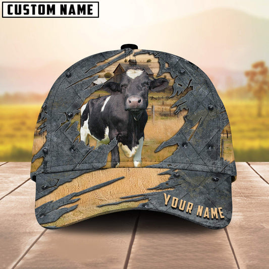 Joycorners Holstein Customized Name Cap