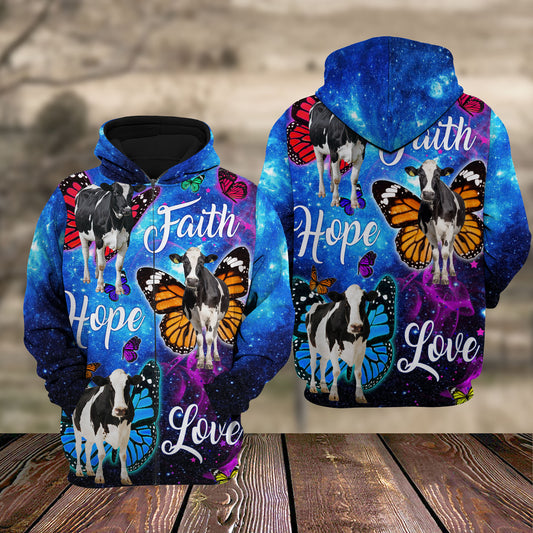 Joycorners Holstein Cattle Hoodie TT2