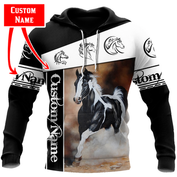 Joycorners Custom Name Horse Collection Hoodie 26