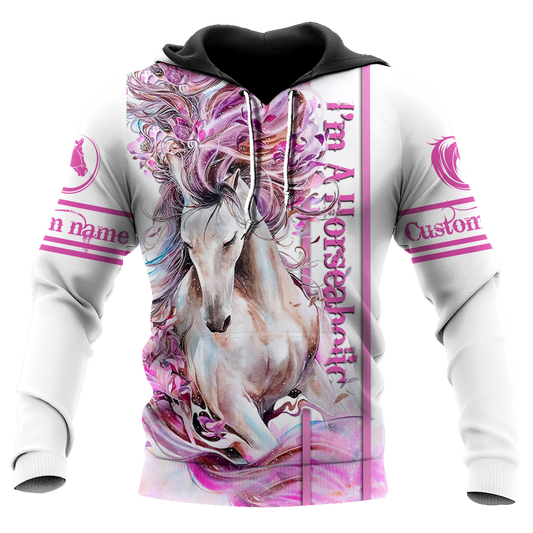 Joycorners Custom Name Horse Collection Hoodie 21