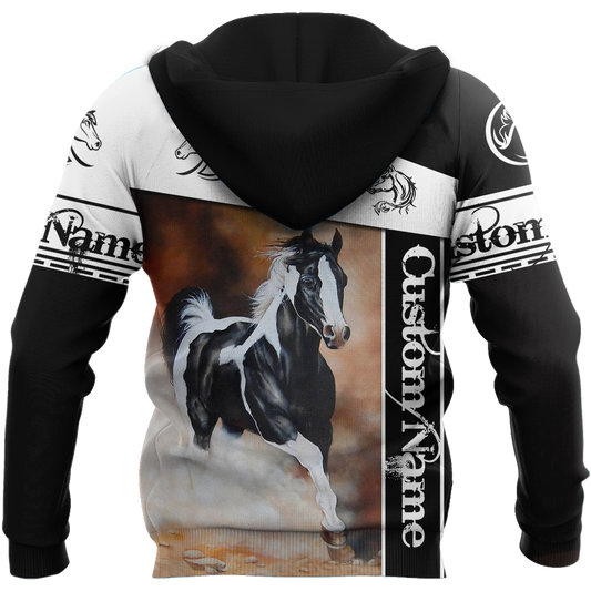 Joycorners Custom Name Horse Collection Hoodie 26