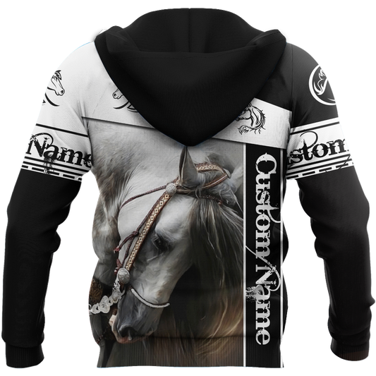 Joycorners Custom Name Horse Collection Hoodie 25