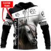 Joycorners Custom Name Horse Collection Hoodie 25