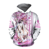 Joycorners Custom Name Horse Collection Hoodie 21