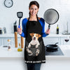 Joycorners Jack Russell Terrier In The Pocket Black All Over Printed 3D Apron