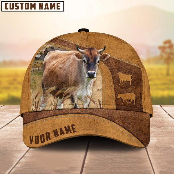 Joycorners Custom Name Jersey Cattle Cap TT11