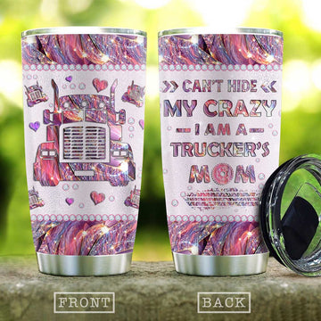 Joy corners Jewelry Style Trucker Mom KD2 Custom Personalized Tumbler IG18159