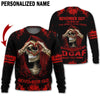 Joycorners Custom Name November Guy Praying Skeleton All Over Printed 3D Shirts