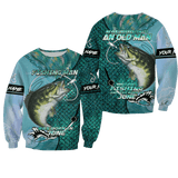 Joycorners Personalized Name Fishing Man Was Born In June All Over Printed 3D Shirts