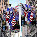 Joycorners 911 Patriot Day Flag 9/11 Never Forget All Printed 3D Flag
