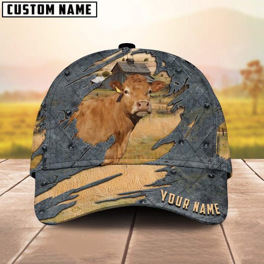 Joycorners Limousin Customized Name Cap