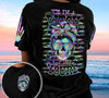 Joycorners Hologram Skull Girl All Over Printed 3D Shirts