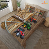 Joycorners Happy Farm Tractor Wooden Door Bedding Set