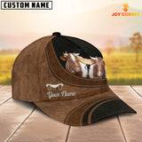 Joycorners Oxen Cattle Happiness Customized Name Cap