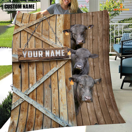 Joycorners Personalized Name Brangus Barn Blanket