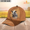 Joycorners Holstein Lover Customized Name 3D Cap