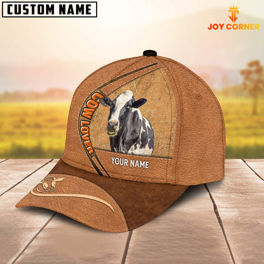 Joycorners Holstein Lover Customized Name 3D Cap