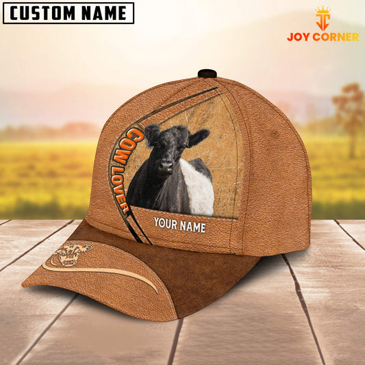 Joycorners Belted Galloway Lover Customized Name 3D Cap
