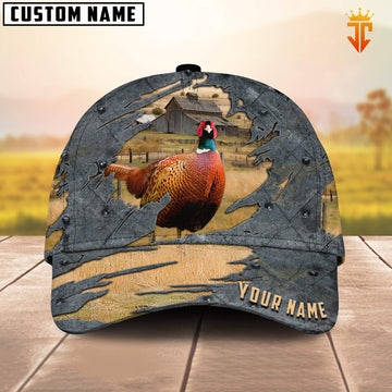 Joycorners Pheasant Customized Name Cap