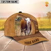 Joycorners Custom Name Mini Hereford Cattle Cap TT9