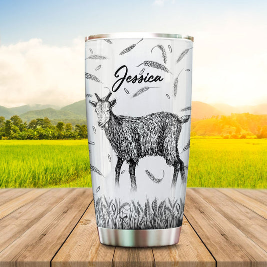 Joycorners Personalized Goat Perfect Day Tumbler