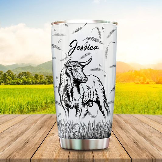 Joycorners Personalized Tx-Longhorn Perfect Day Tumbler