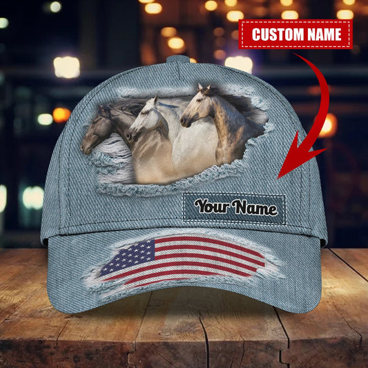 Horse Your Name Cap