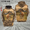 Joycorners Jersey Cattle Farming Personalized 3D Hoodie