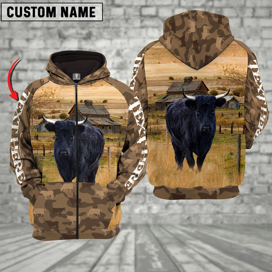 Joycorners Dexter Cattle Farming Personalized 3D Hoodie