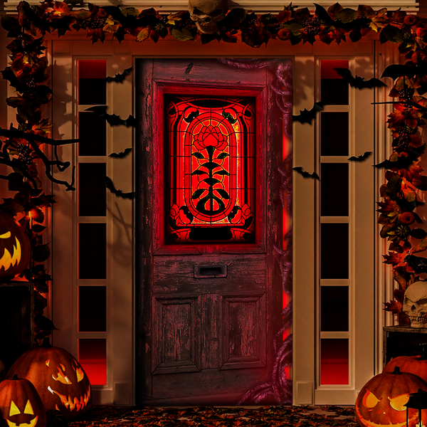 Joycorners Stranger Thing Creepy Creel House Door Cover