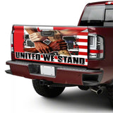 Joycorners United We Stand Freedom Convoy All Over Printed 3D Truck Tailgate Decal