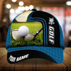 Joycorners Premium Cool Golf Club And Ball, Golf Hats For Golf Lovers Multicolored Personalized 3D Design All Over Printed